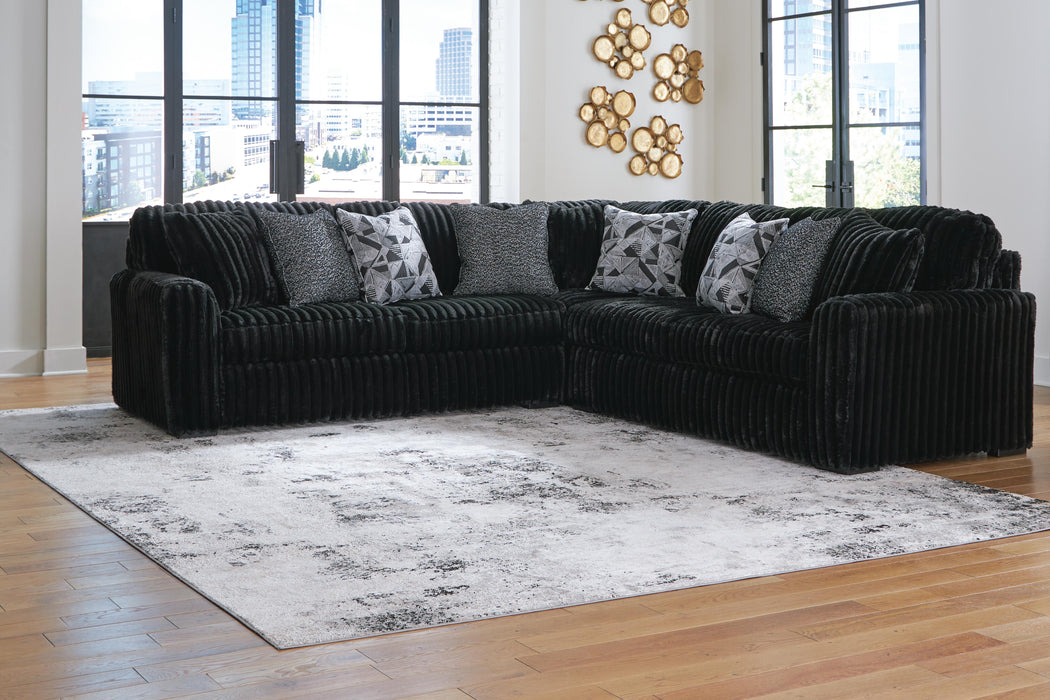 Midnight-Madness Sectional - Home Furniture And More (Brentwood, MD)