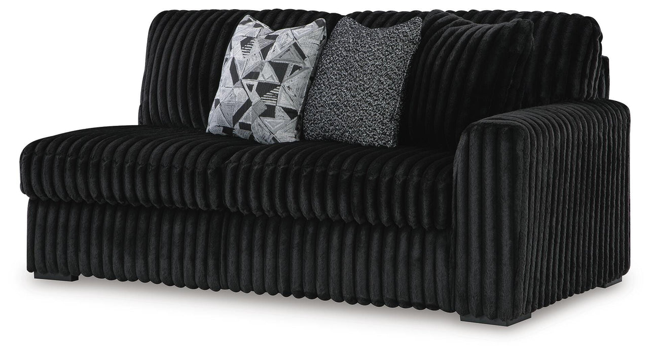 Midnight-Madness Sectional with Chaise - Home Furniture And More (Brentwood, MD)