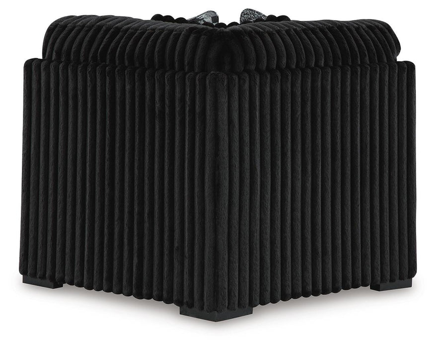 Midnight-Madness Sectional with Chaise - Home Furniture And More (Brentwood, MD)