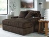 Midnight-Madness Oversized Chaise - Home Furniture And More (Brentwood, MD)