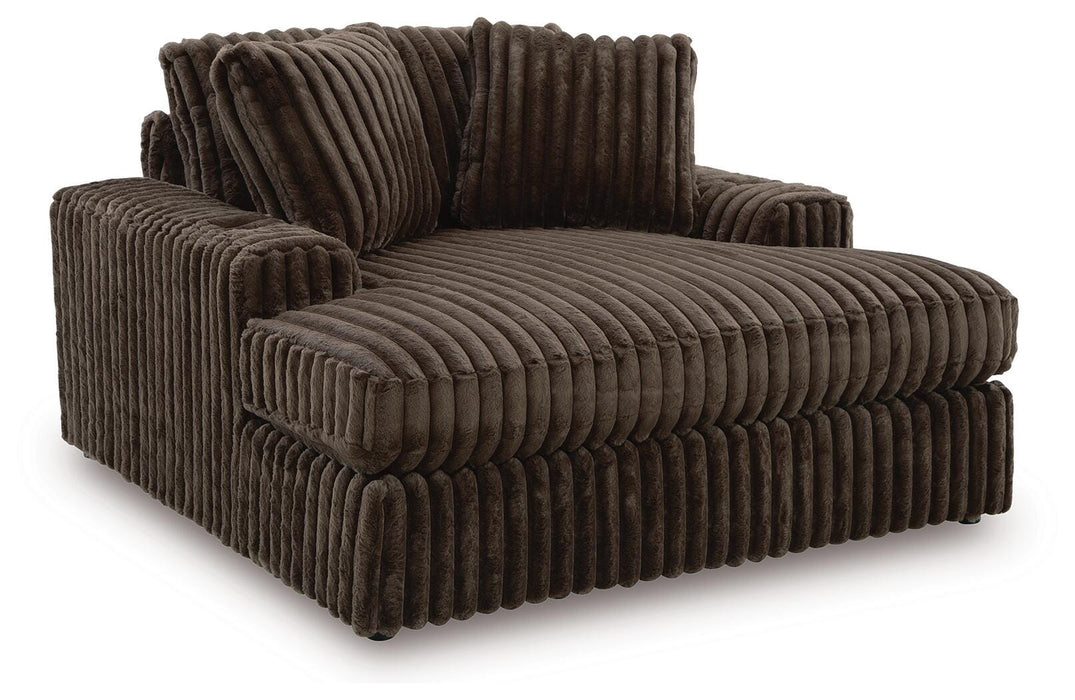 Midnight-Madness Oversized Chaise - Home Furniture And More (Brentwood, MD)