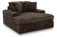 Midnight-Madness Oversized Chaise - Home Furniture And More (Brentwood, MD)