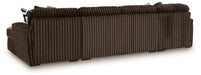 Midnight-Madness Sectional with Chaise - Home Furniture And More (Brentwood, MD)