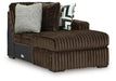 Midnight-Madness Sectional with Chaise - Home Furniture And More (Brentwood, MD)