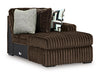 Midnight-Madness Sectional with Chaise - Home Furniture And More (Brentwood, MD)