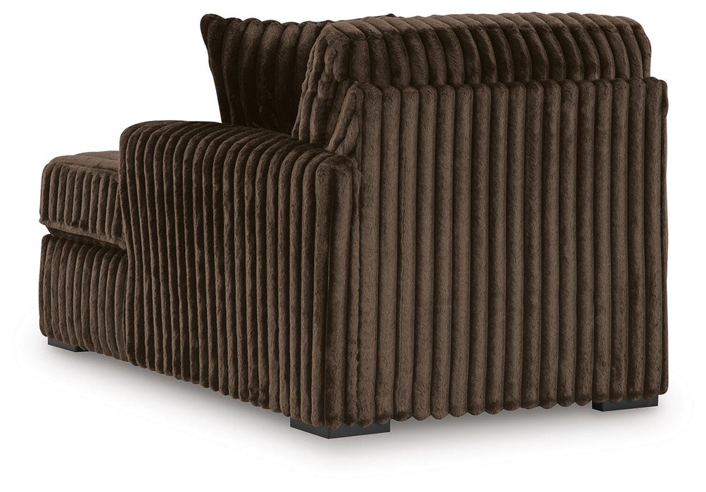 Midnight-Madness Sectional with Chaise - Home Furniture And More (Brentwood, MD)