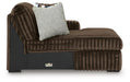 Midnight-Madness Sectional with Chaise - Home Furniture And More (Brentwood, MD)