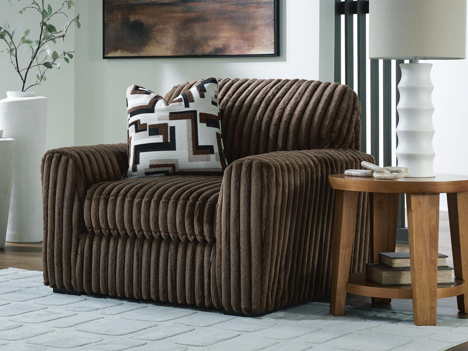 Midnight-Madness Oversized Chair - Home Furniture And More (Brentwood, MD)