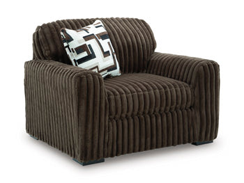 Midnight-Madness Oversized Chair - Home Furniture And More (Brentwood, MD)