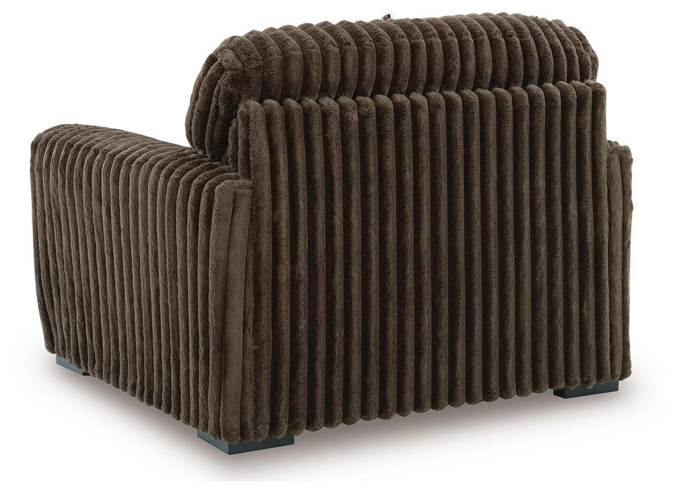 Midnight-Madness Oversized Chair - Home Furniture And More (Brentwood, MD)
