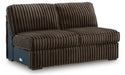 Midnight-Madness Sectional with Chaise - Home Furniture And More (Brentwood, MD)