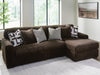 Midnight-Madness Sectional Sofa with Chaise - Home Furniture And More (Brentwood, MD)