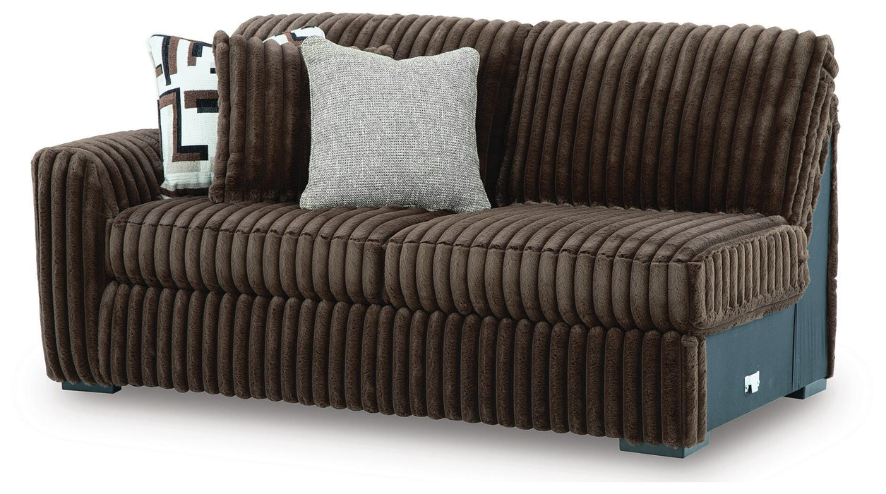 Midnight-Madness Sectional with Chaise - Home Furniture And More (Brentwood, MD)