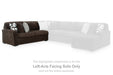 Midnight-Madness Sectional with Chaise - Home Furniture And More (Brentwood, MD)