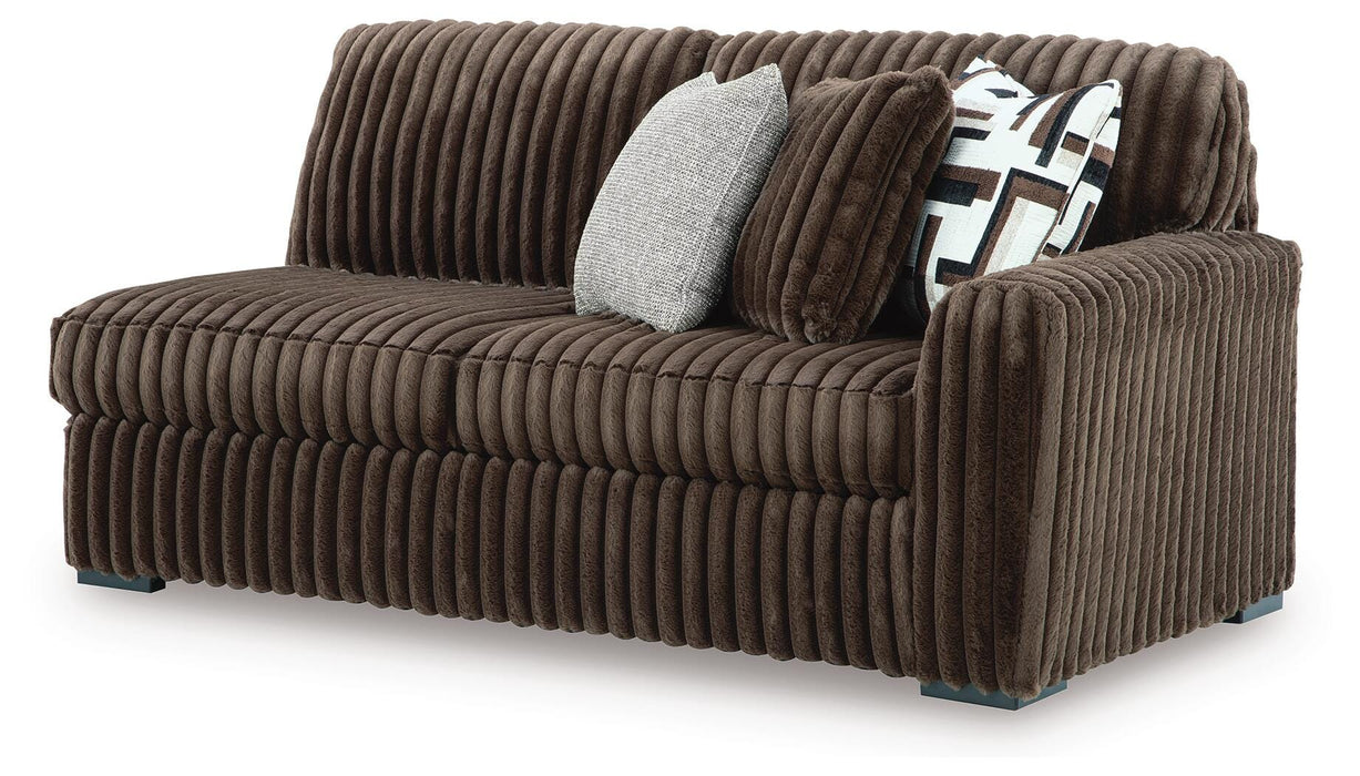 Midnight-Madness Sectional with Chaise - Home Furniture And More (Brentwood, MD)