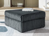 Midnight-Madness Oversized Accent Ottoman - Home Furniture And More (Brentwood, MD)
