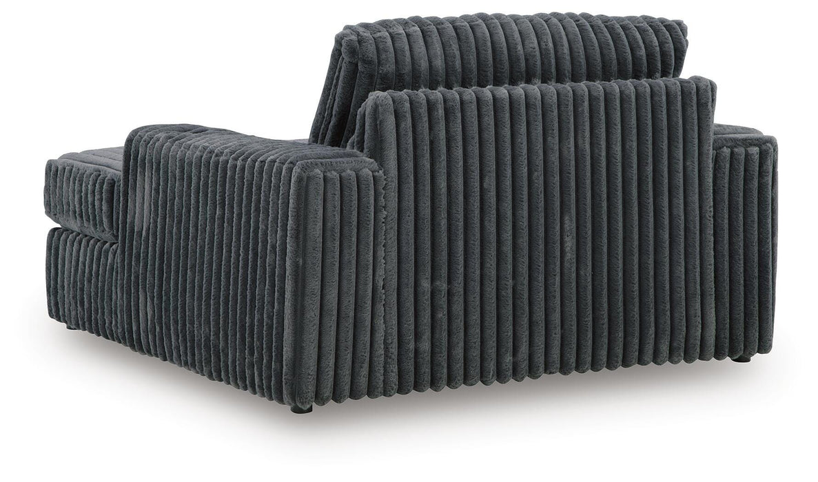 Midnight-Madness Oversized Chaise - Home Furniture And More (Brentwood, MD)