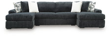 Midnight-Madness Sectional with Chaise - Home Furniture And More (Brentwood, MD)