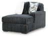 Midnight-Madness Sectional with Chaise - Home Furniture And More (Brentwood, MD)