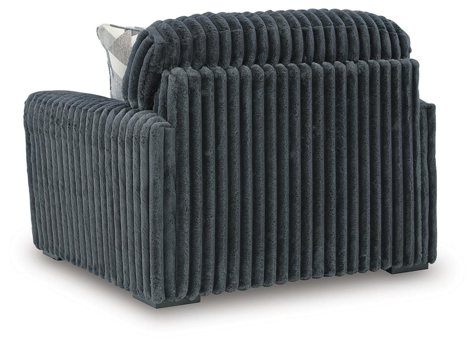 Midnight-Madness Oversized Chair - Home Furniture And More (Brentwood, MD)