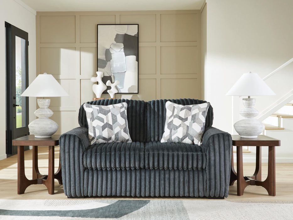 Midnight-Madness Loveseat - Home Furniture And More (Brentwood, MD)