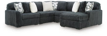 Midnight-Madness Sectional with Chaise - Home Furniture And More (Brentwood, MD)