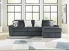 Midnight-Madness Sectional Sofa with Chaise - Home Furniture And More (Brentwood, MD)