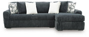Midnight-Madness Sectional Sofa with Chaise - Home Furniture And More (Brentwood, MD)