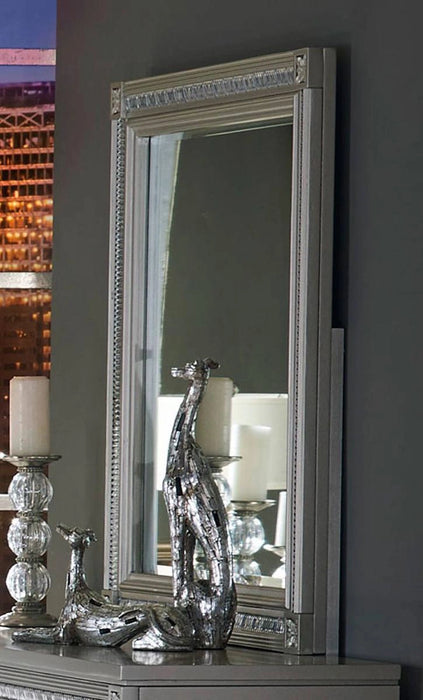 Bevelle Mirror in Silver 1958-6