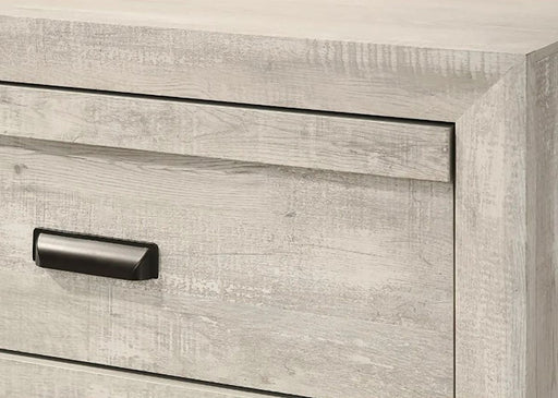 Valor 5 Drawer Chest In Gray - Home Furniture And More (Brentwood, MD)
