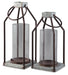 Diedrick Lantern (Set of 2) - Home Furniture And More (Brentwood, MD)