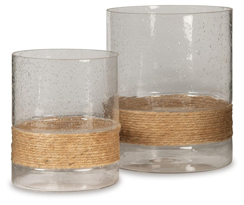 Eudocia Candle Holder (Set of 2) - Home Furniture And More (Brentwood, MD)