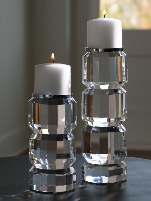 Brentley Candle Holder Set (Set of 2) - Home Furniture And More (Brentwood, MD)