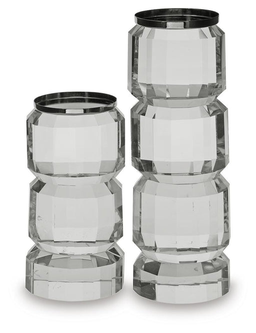 Brentley Candle Holder Set (Set of 2) - Home Furniture And More (Brentwood, MD)