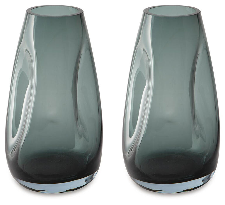 Beamund Vase (Set of 2) - Home Furniture And More (Brentwood, MD)