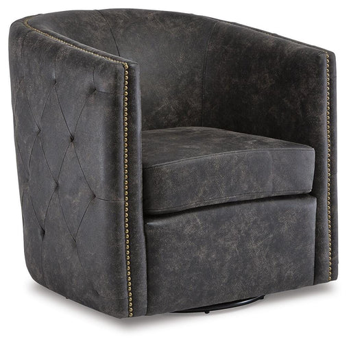 Brentlow Swivel Accent Chair - Home Furniture And More (Brentwood, MD)