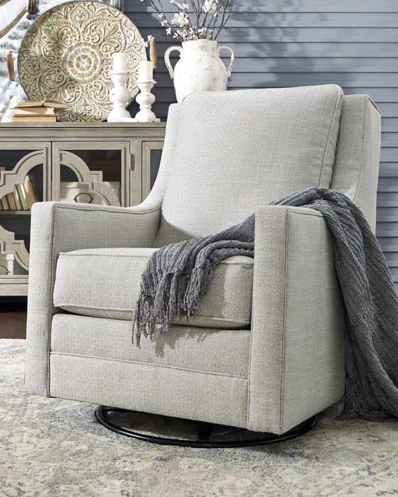 Kambria Swivel Glider Accent Chair - Home Furniture And More (Brentwood, MD)