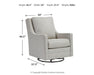 Kambria Swivel Glider Accent Chair - Home Furniture And More (Brentwood, MD)
