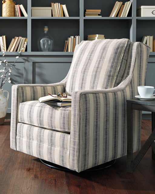 Kambria Swivel Glider Accent Chair - Home Furniture And More (Brentwood, MD)