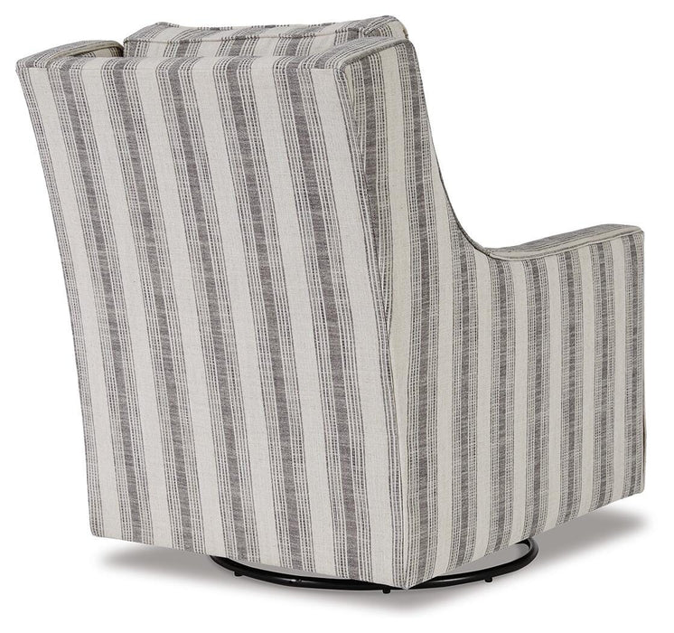 Kambria Swivel Glider Accent Chair - Home Furniture And More (Brentwood, MD)