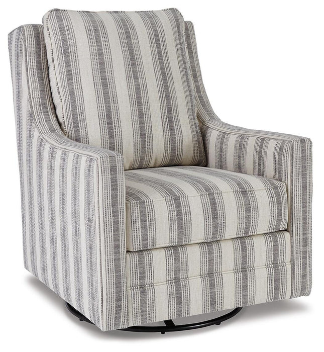 Kambria Swivel Glider Accent Chair - Home Furniture And More (Brentwood, MD)