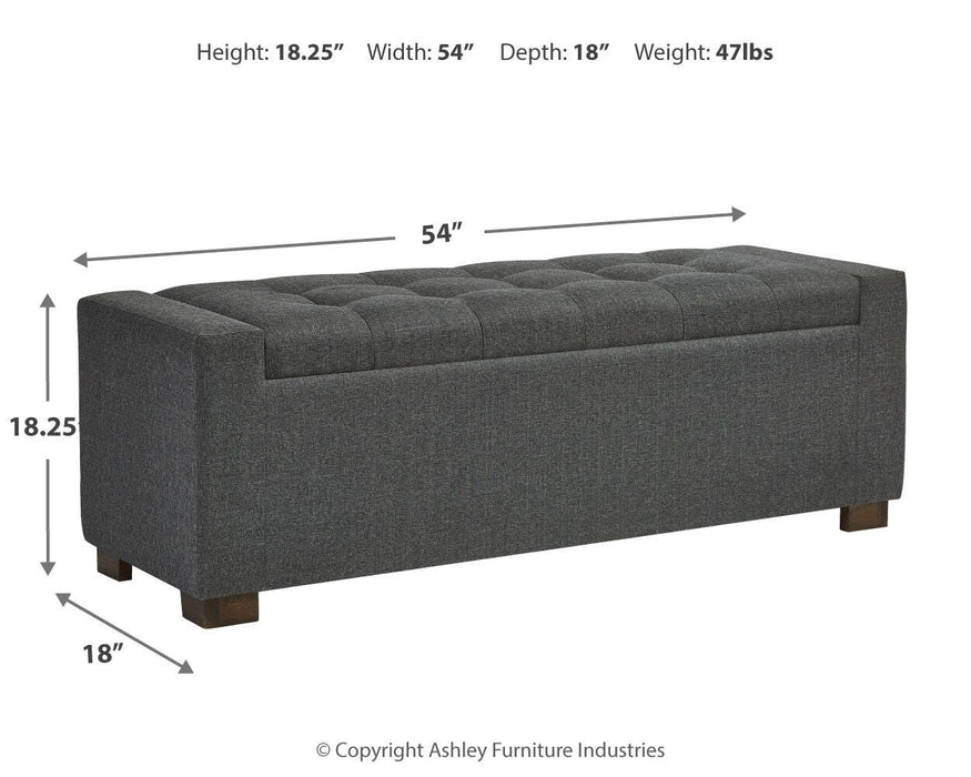 Cortwell Storage Bench - Home Furniture And More (Brentwood, MD)