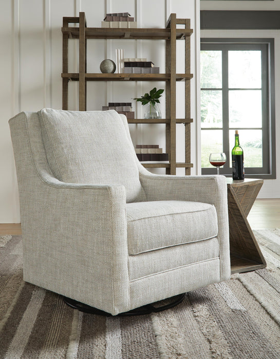 Kambria Swivel Glider Accent Chair - Home Furniture And More (Brentwood, MD)
