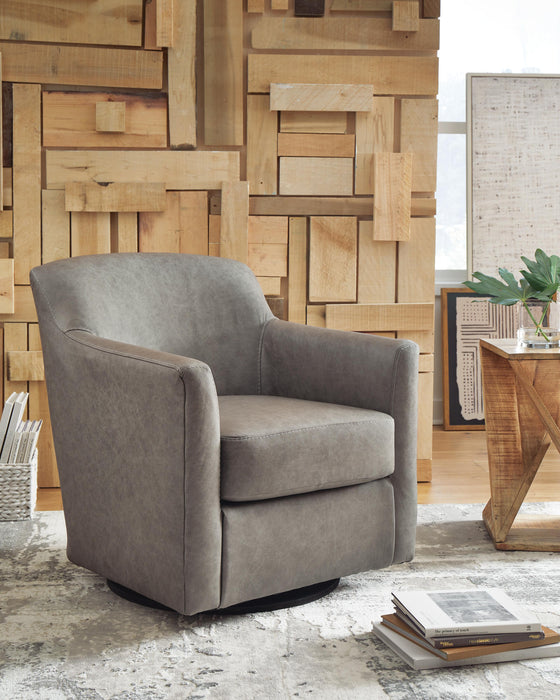Bradney Swivel Accent Chair - Home Furniture And More (Brentwood, MD)