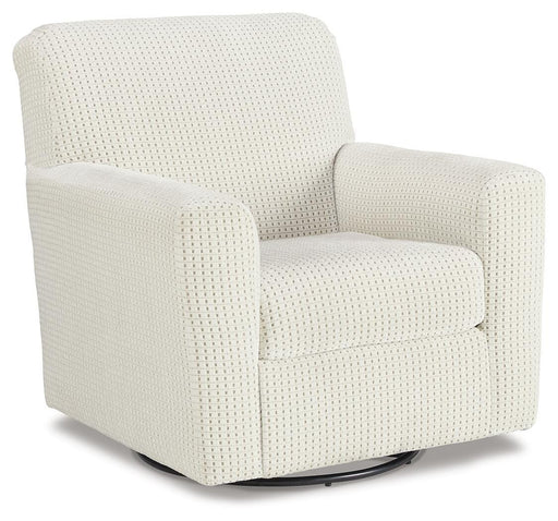 Herstow Swivel Glider Accent Chair - Home Furniture And More (Brentwood, MD)