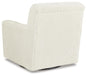 Herstow Swivel Glider Accent Chair - Home Furniture And More (Brentwood, MD)