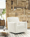 Herstow Swivel Glider Accent Chair - Home Furniture And More (Brentwood, MD)