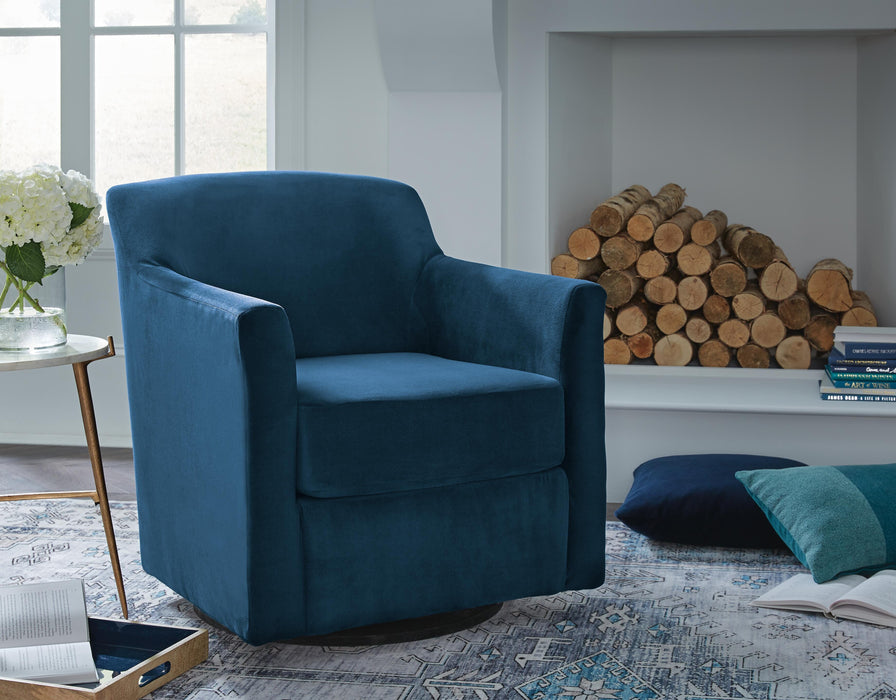Bradney Swivel Accent Chair - Home Furniture And More (Brentwood, MD)