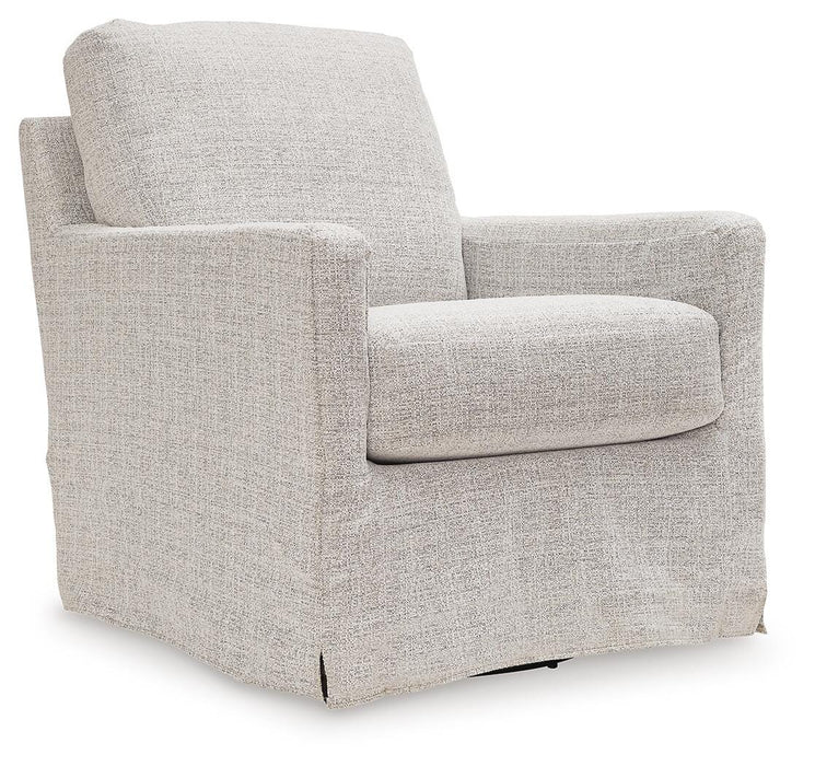 Nenana Next-Gen Nuvella Swivel Glider Accent Chair - Home Furniture And More (Brentwood, MD)
