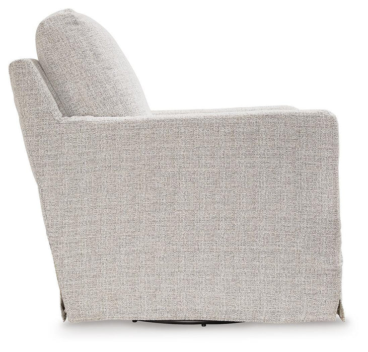 Nenana Next-Gen Nuvella Swivel Glider Accent Chair - Home Furniture And More (Brentwood, MD)